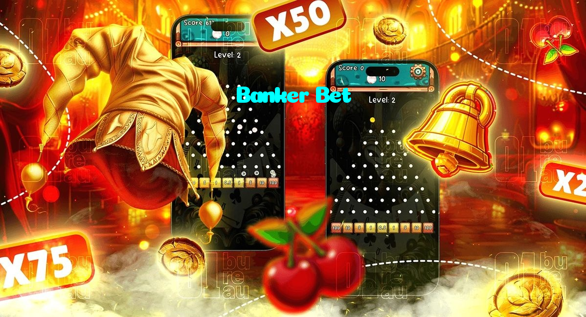 Banker Bet casino presented on mobile device in Pakistan with slots and live games